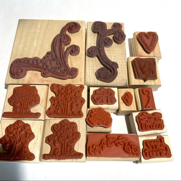 A Tree for all Seasons rubber stampset + more - Picture 4 of 5